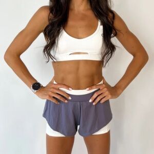 Expntl Athletics 2 in 1 running shorts